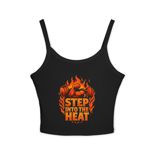 Step Into the Heat - Female Crop Top
