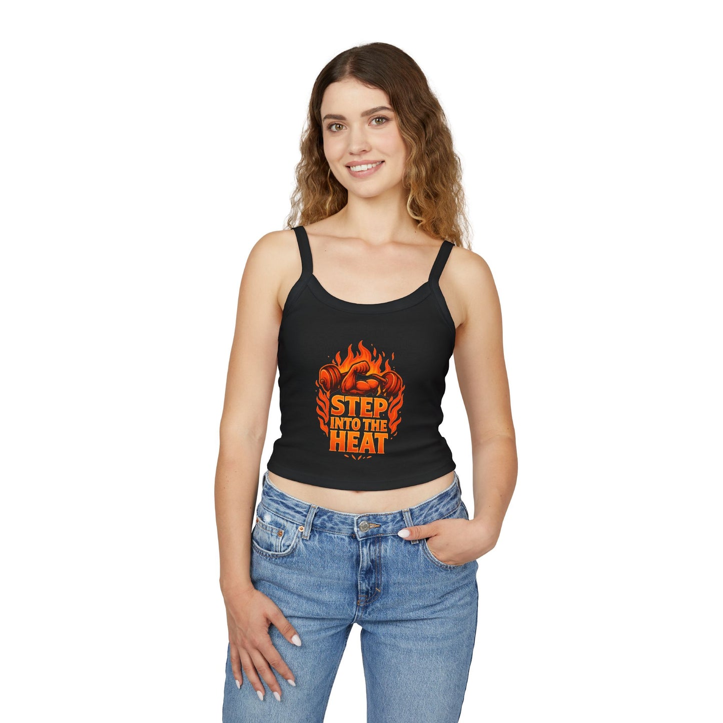 Step Into the Heat - Female Crop Top