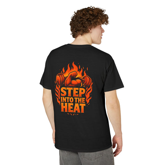 "Step in the Heat" - Inferno Flame Fit T-Shirt