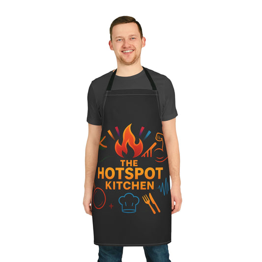 The Hotspot Kitchen — Spicy Chef Cooking Apron